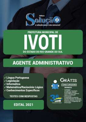 Apostila Prefeitura de Ivoti - RS - Agente Administrativo - Imagem 2