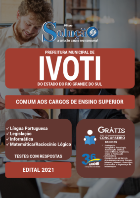 Apostila Prefeitura de Ivoti - RS - Comum aos Cargos de Ensino Superior - Imagem 2