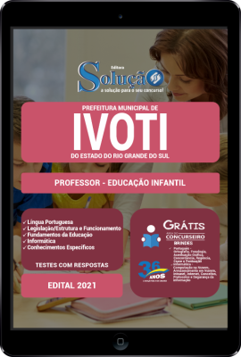 Apostila Prefeitura de Ivoti - RS PDF - Professor - Educação Infantil - Imagem 1