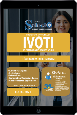 Apostila Prefeitura de Ivoti - RS em PDF - Técnico em Enfermagem - Imagem 1