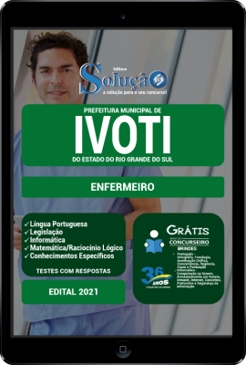 Apostila Prefeitura de Ivoti - RS em PDF - Enfermeiro - Imagem 1