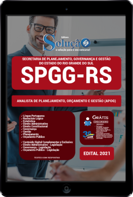 Apostila SPGG-RS em PDF - Analista de Planejamento, Orçamento e Gestão (APOG) - Imagem 1