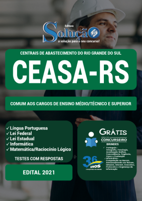 Apostila CEASA-RS - Comum aos Cargos de Ensino Médio/Técnico e Superior - Imagem 2