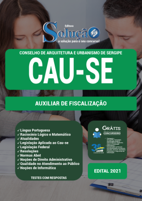 Apostila CAU-SE - Auxiliar de Fiscalização - Imagem 2