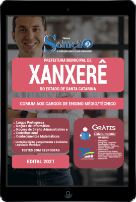 Apostila Prefeitura de Xanxerê - SC em PDF - Comum aos Cargos de Ensino Médio/Técnico - Imagem 1