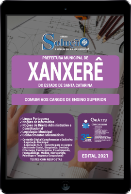 Apostila Prefeitura de Xanxerê - SC em PDF - Comum aos Cargos de Ensino Superior - Imagem 1