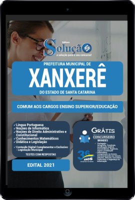 Apostila Prefeitura de Xanxerê - SC em PDF - Comum aos Cargos de Ensino Superior/Educação - Imagem 1