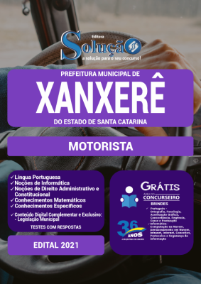 Apostila Prefeitura de Xanxerê - SC - Motorista - Imagem 2