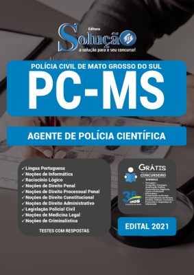 Apostila PC-MS - Agente de Polícia Científica - Imagem 2