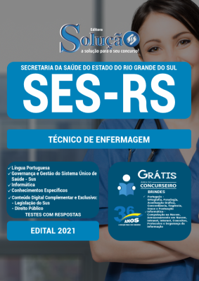 Apostila SES-RS - Técnico de Enfermagem - Imagem 2