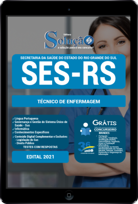 Apostila SES-RS em PDF - Técnico de Enfermagem - Imagem 1