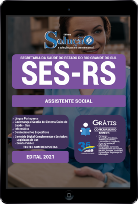 Apostila SES-RS em PDF - Assistente Social - Imagem 1