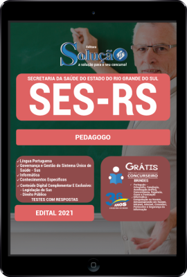 Apostila SES-RS em PDF - Pedagogo - Imagem 1