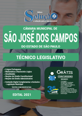 Apostila Câmara de São José dos Campos - SP - Técnico Legislativo - Imagem 2