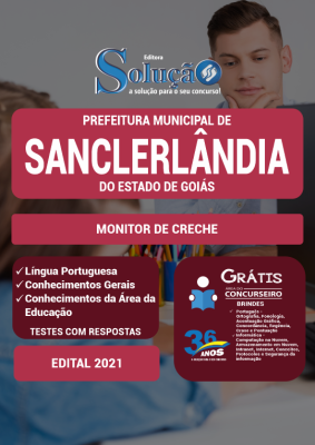 Apostila Prefeitura de Sanclerlândia - GO - Monitor de Creche - Imagem 2