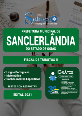 Apostila Prefeitura de Sanclerlândia - GO - Fiscal de Tributos II - Imagem 2