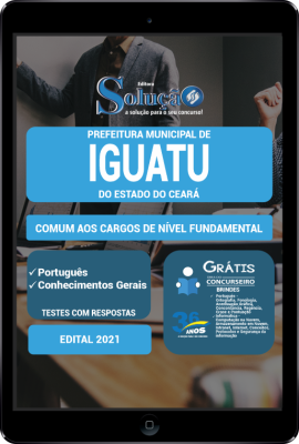 Apostila Prefeitura de Iguatu - CE em PDF - Comum aos Cargos de Nível Fundamental - Imagem 1