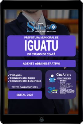 Apostila Prefeitura de Iguatu - CE em PDF - Agente Administrativo - Imagem 1