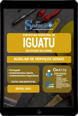 Apostila Prefeitura de Iguatu - CE em PDF - Auxiliar de Serviços Gerais - Imagem 1