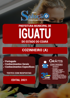 Apostila Prefeitura de Iguatu - CE - Cozinheiro (a) - Imagem 2