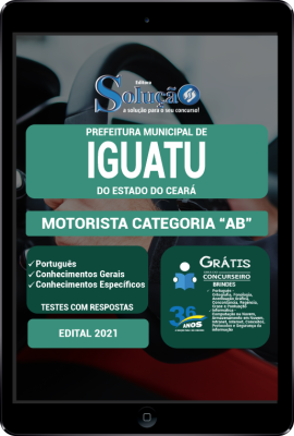 Apostila Prefeitura de Iguatu - CE em PDF - Motorista Categoria AB - Imagem 1