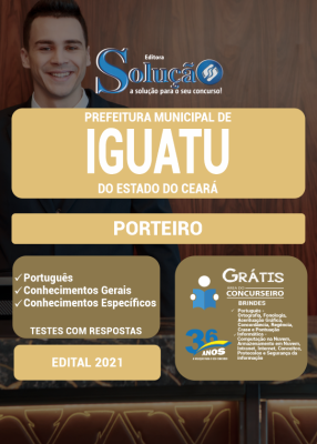 Apostila Prefeitura de Iguatu - CE - Porteiro - Imagem 2