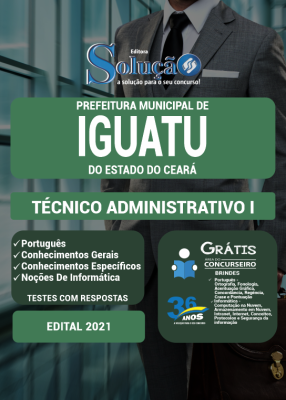 Apostila Prefeitura de Iguatu - CE - Técnico Administrativo I - Imagem 2