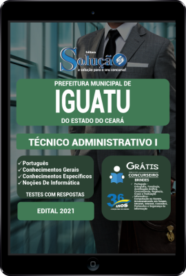 Apostila Prefeitura de Iguatu - CE em PDF - Técnico Administrativo I - Imagem 1