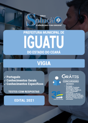 Apostila Prefeitura de Iguatu - CE - Vigia - Imagem 2