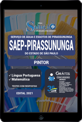 Apostila SAEP-Pirassununga - SP em PDF - Pintor - Imagem 1