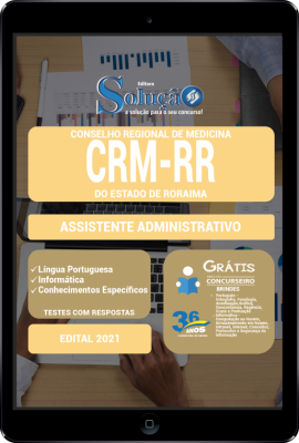 Apostila CRM-RR em PDF - Assistente Administrativo - Imagem 1