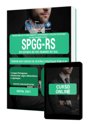 Capa Apostila SPGG-RS - Comum aos Cargos de Gestão e Políticas Públicas