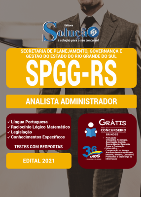 Apostila SPGG-RS - Analista Administrador - Imagem 3