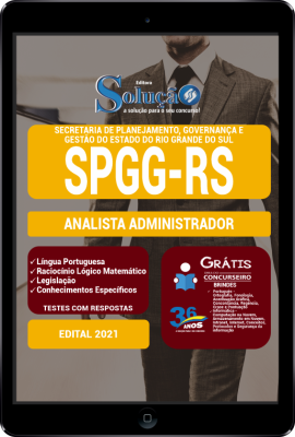 Apostila SPGG-RS em PDF - Analista Administrador - Imagem 1