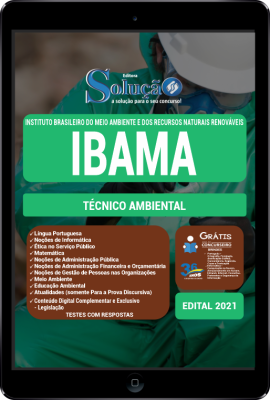 Apostila IBAMA em PDF Técnico Ambiental - Imagem 1