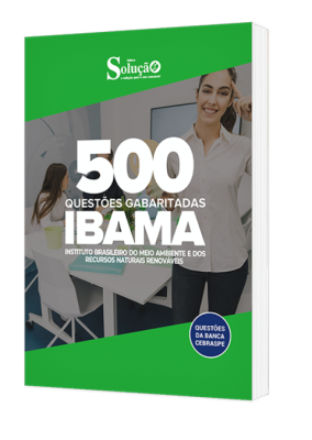 Caderno de Questões IBAMA - 500 Questões Gabaritadas - Imagem 1