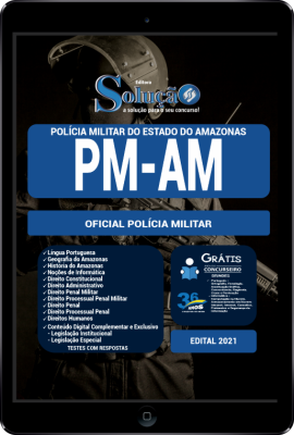 Apostila PM-AM em PDF - Oficial Polícia Militar - Imagem 1