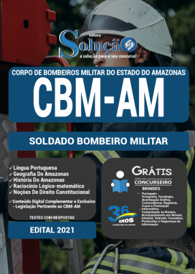 Apostila CBM-AM - Soldado Bombeiro Militar - Imagem 3