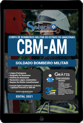 Apostila CBM-AM em PDF - Soldado Bombeiro Militar - Imagem 1