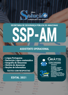 Apostila SSP-AM - Assistente Operacional - Imagem 3