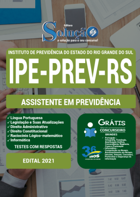 Apostila IPE PREV-RS - Assistente em Previdência - Imagem 3