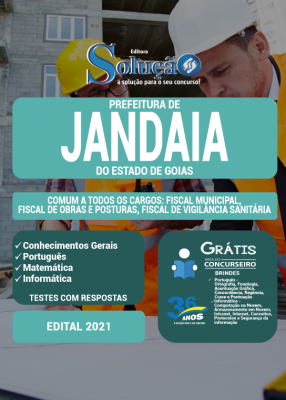 Apostila Prefeitura de Jandaia - GO - Comum a Todos os Cargos: Fiscal Municipal, Fiscal de Obras e Posturas e Fiscal de Vigilância Sanitária - Imagem 3