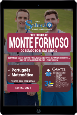 Apostila Prefeitura de Monte Formoso - MG em PDF - Comum aos Cargos de Nível Fundamental - Imagem 1