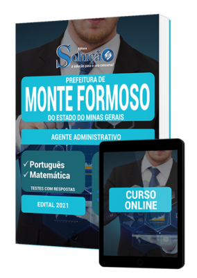 Apostila Prefeitura de Monte Formoso - MG - Agente Administrativo - Imagem 1