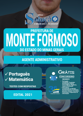 Apostila Prefeitura de Monte Formoso - MG - Agente Administrativo - Imagem 3