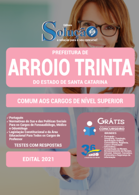 Apostila Prefeitura de Arroio Trinta - SC - Comum aos Cargos de Nível Superior - Imagem 3