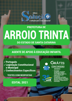 Apostila Prefeitura de Arroio Trinta - SC - Agente de Apoio à Educação Infantil - Imagem 3