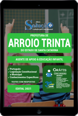 Apostila Prefeitura de Arroio Trinta - SC em PDF - Agente de Apoio à Educação Infantil - Imagem 1