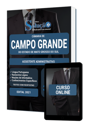 Apostila Câmara de Campo Grande - MS - Assistente Administrativo