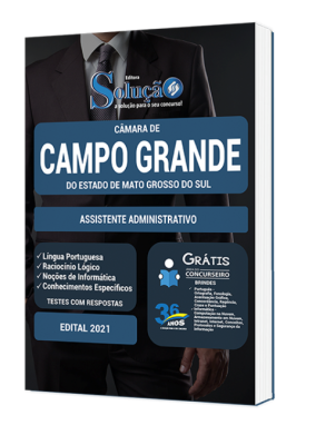 Apostila Câmara de Campo Grande - MS - Assistente Administrativo - Imagem 2